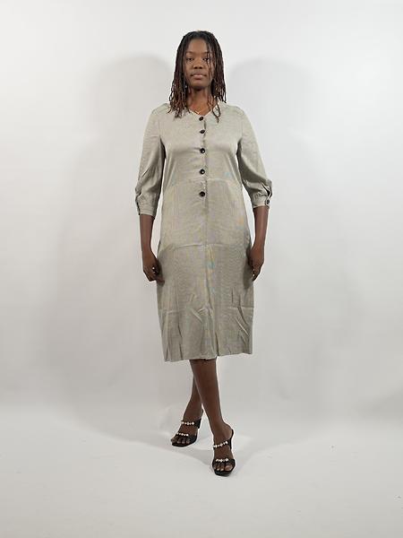 3/4 length dress