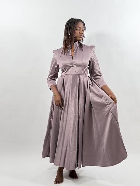 Purple jump dress