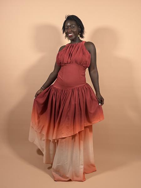 Ruffled dress