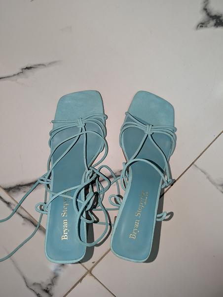 High-top strappy sandals