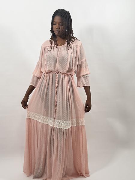 Pink dress
