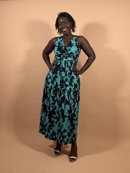 Patterned dress