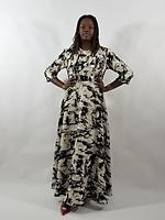 Robe noir et blanc - Photo 2