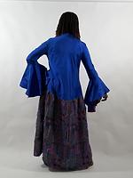 Robe évasée bleu - Photo 3