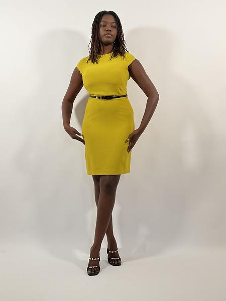 3/4 length dress