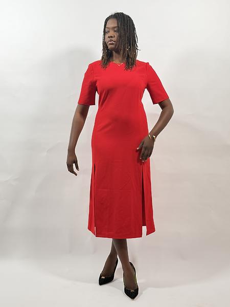 3/4 length dress