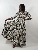 Robe noir et blanc - Photo 1