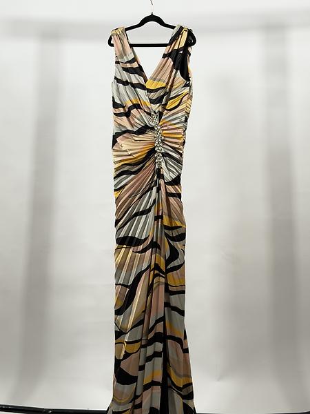 Draped dress