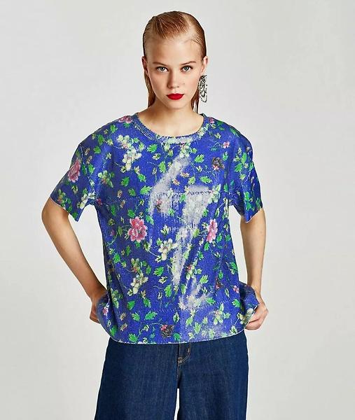 Sequined top