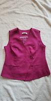 Ensemble gilet pantalon fuchsia  - Photo 1