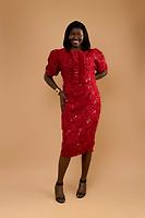 Robe rouge sequin  paillettes - Photo 1