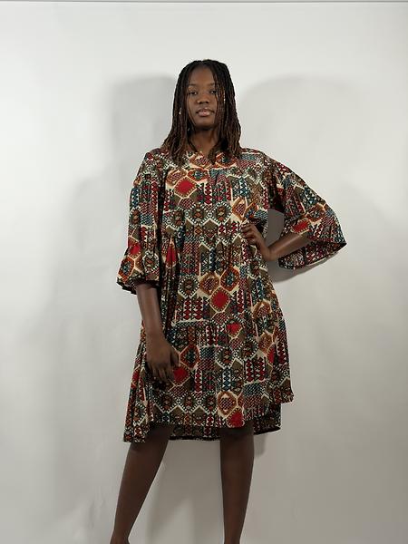 Patterned dress