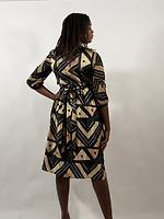 Robe en soie bogolan  - Photo 3