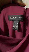 Robe de soirée bordeaux Mango - Photo 2