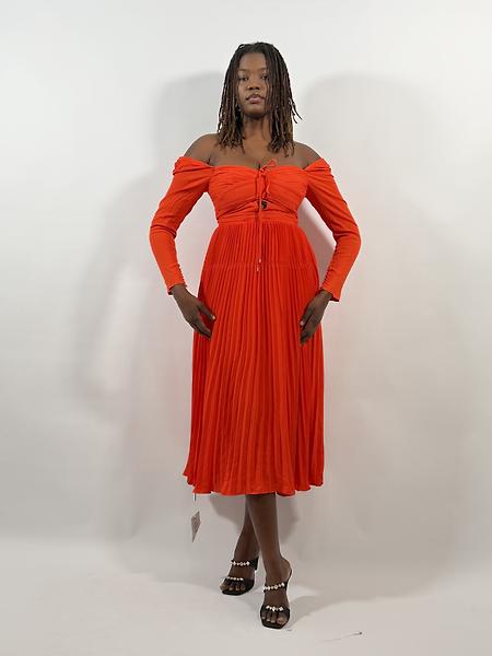 3/4 length dress