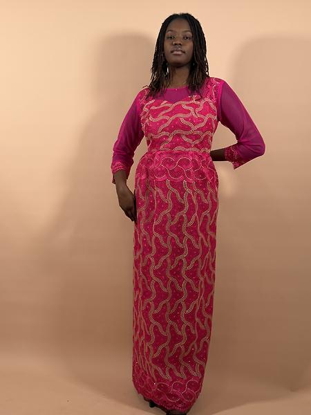 Embroidered dress