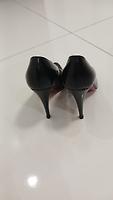 Escarpins Christian Louboutin "Décolleté 868" en Cuir Jazz 38,5 - Semelles neuves (Minuit moins 7) - Photo 3
