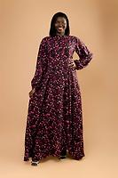 Robe en coton floral  - Photo 1