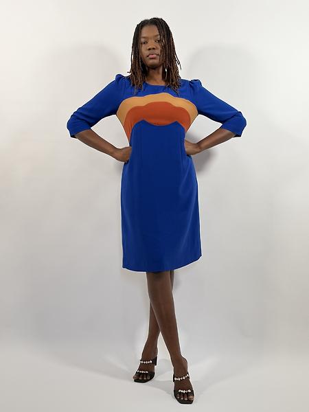 3/4 length dress