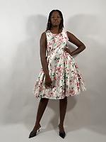 Robe blanchi à fleur - Photo 2