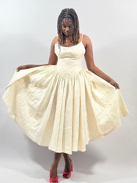 3/4 length dress