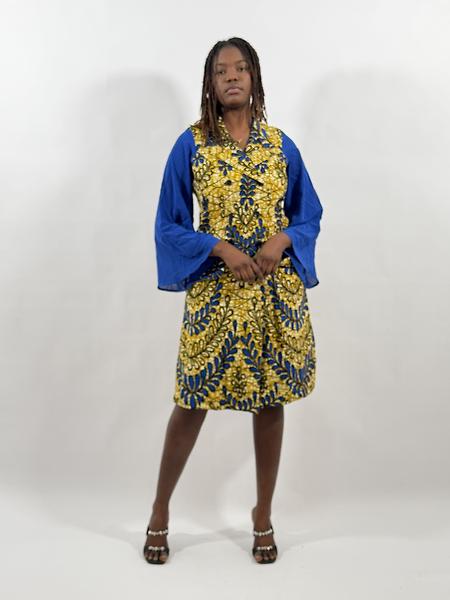 3/4 length dress