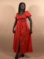 Robe en coton - Photo 1