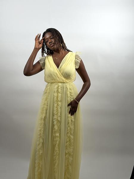Yellow dress