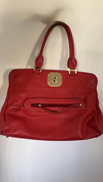 Longchamp Bag Model Gatsby Red